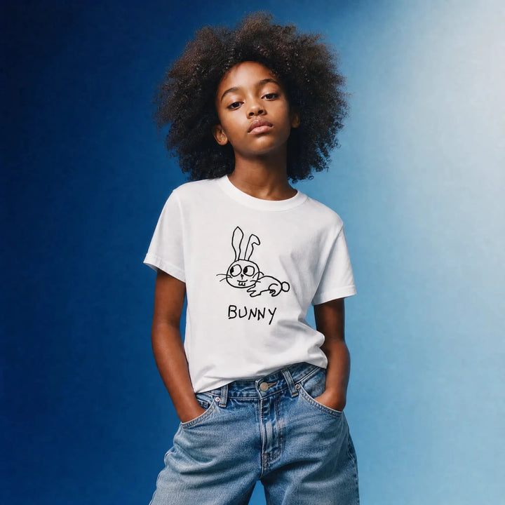 Bunny - Kids Tee - LoFi Animal Shirts