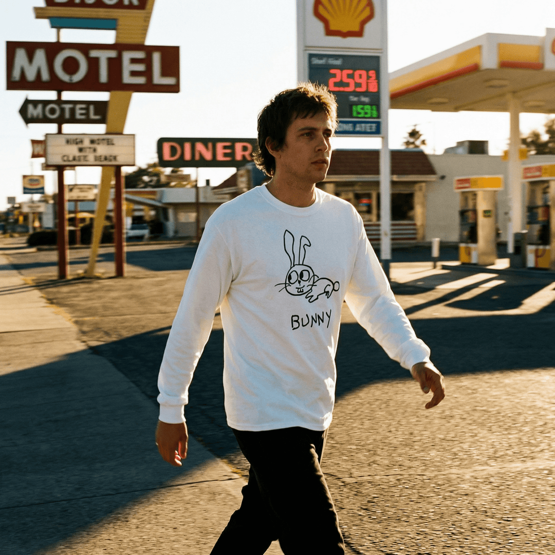 Bunny - Long Sleeve Tee - LoFi Animal Shirts