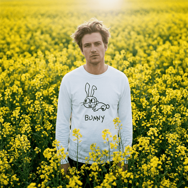 Bunny - Long Sleeve Tee - LoFi Animal Shirts