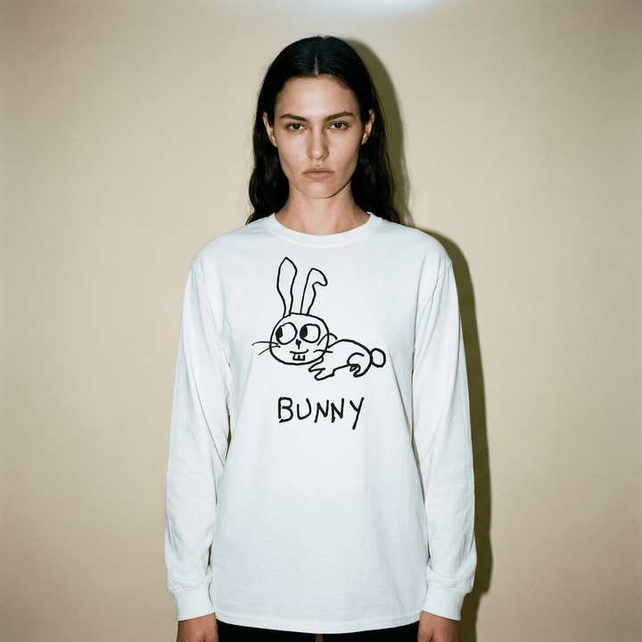Bunny - Long Sleeve Tee - LoFi Animal Shirts