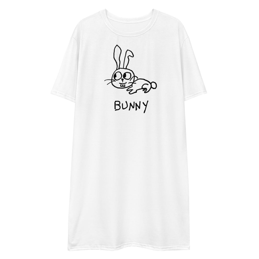 Bunny - T-shirt dress - LoFi Animal Shirts
