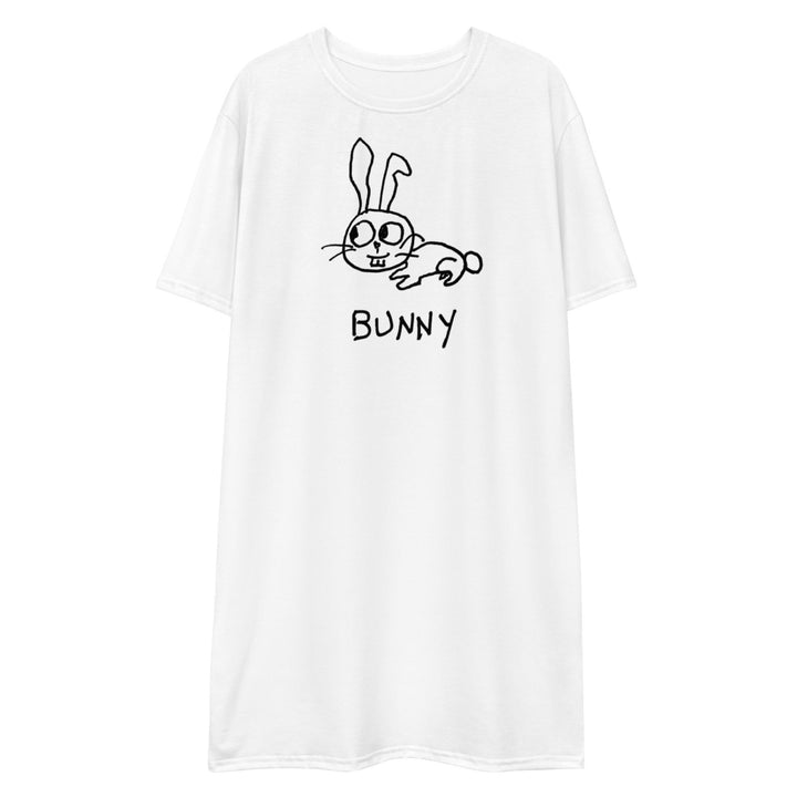 Bunny - T-shirt dress - LoFi Animal Shirts