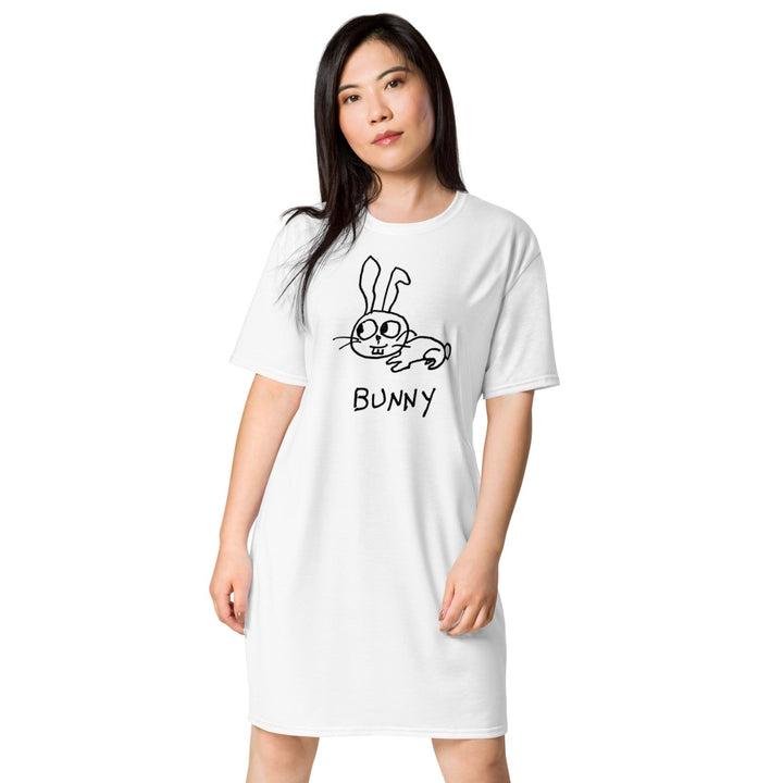 Bunny - T-shirt dress - LoFi Animal Shirts