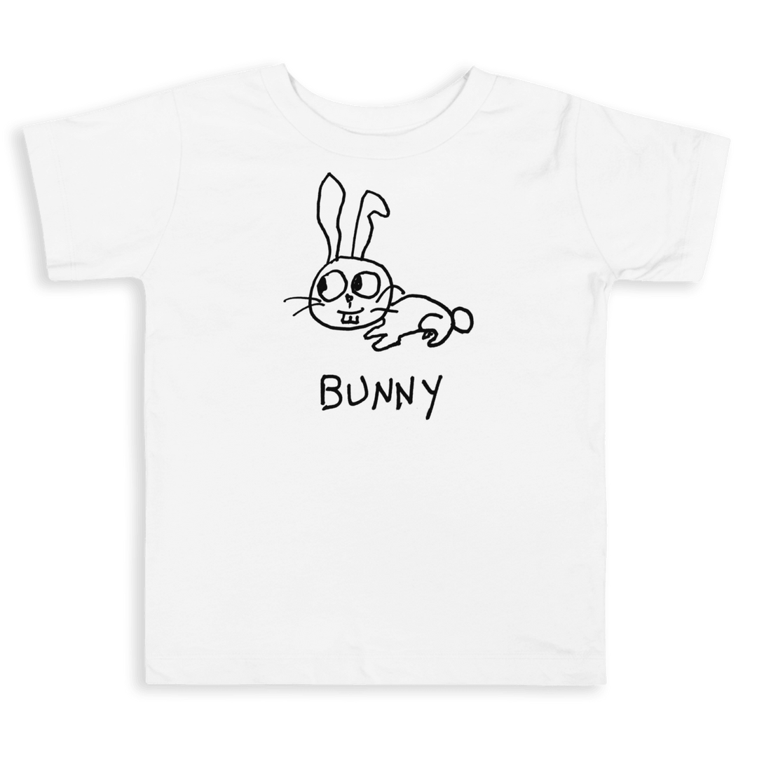 Bunny - Toddler Tee - LoFi Animal Shirts