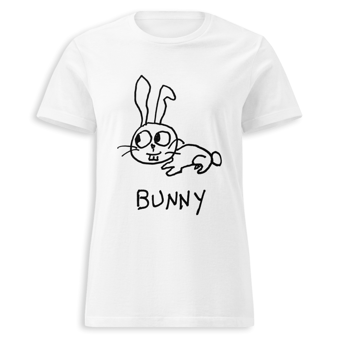 Bunny - Women's Fitted Tee - LoFi Animal Shirts