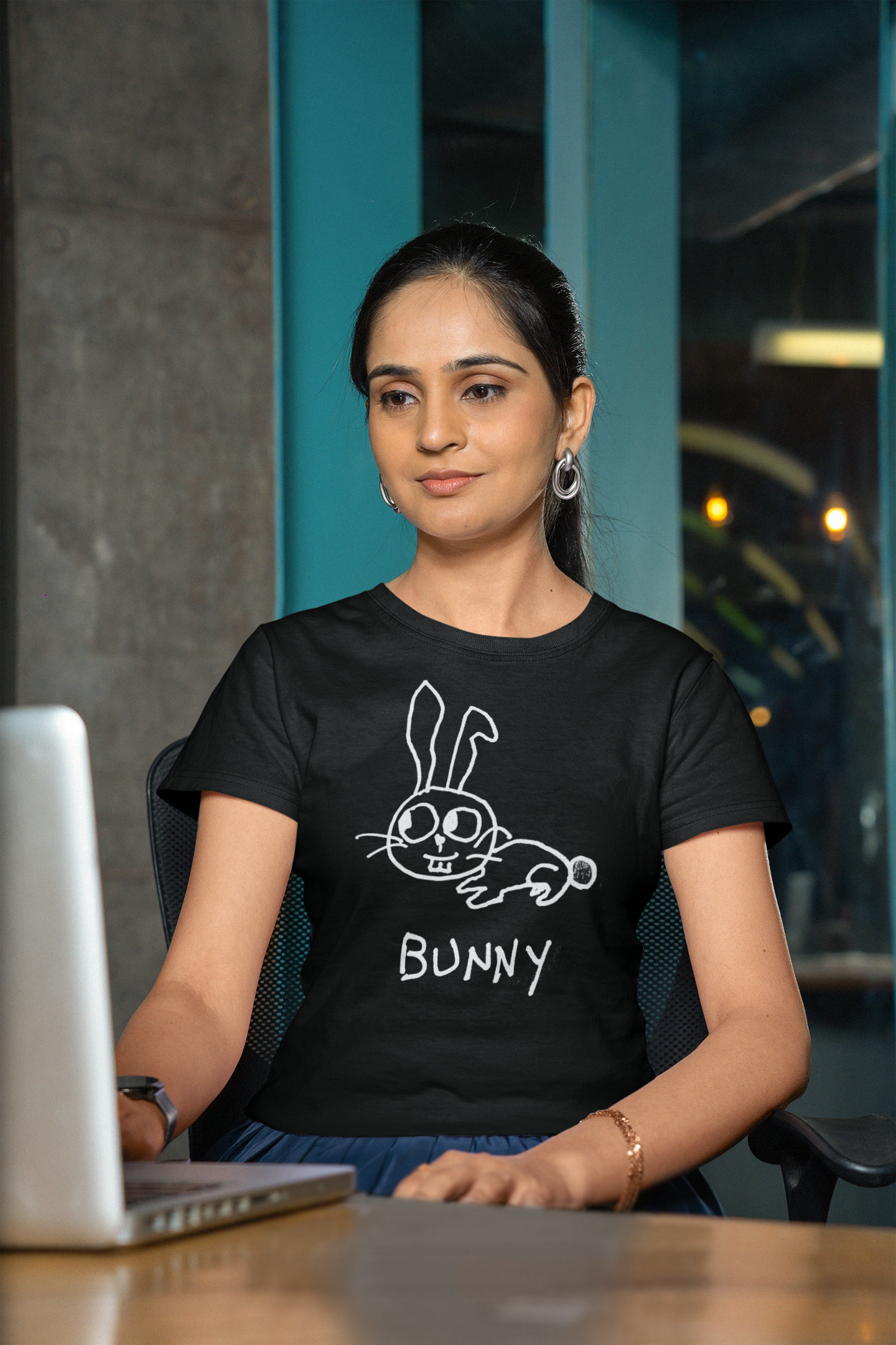 Bunny - Womens' Fitted Tee