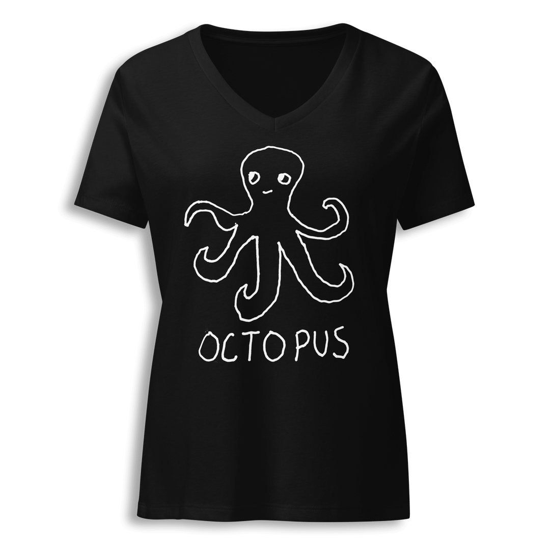 Octopus - V-Neck Tee
