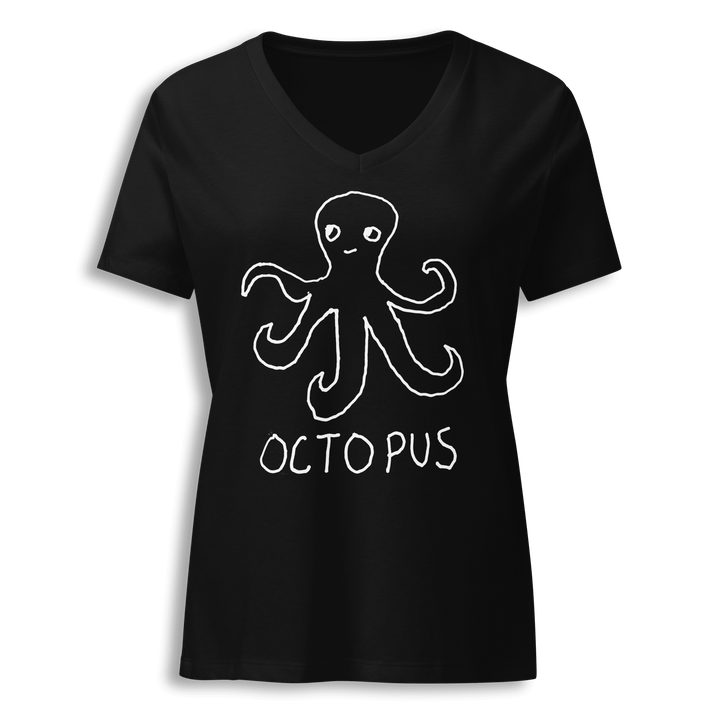 Octopus - V-Neck Tee