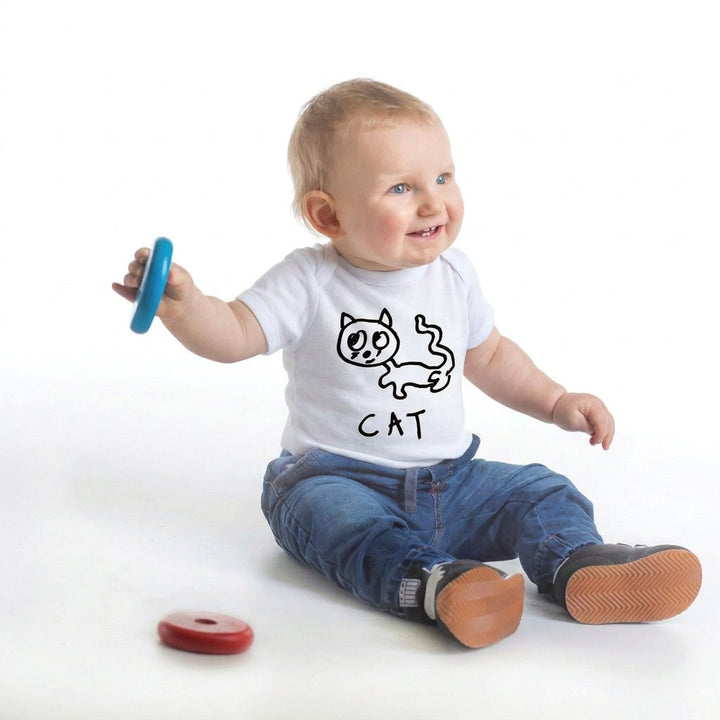 Cat - Baby Onesie - LoFi Animal Shirts