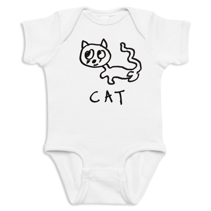 Cat - Baby Onesie - LoFi Animal Shirts