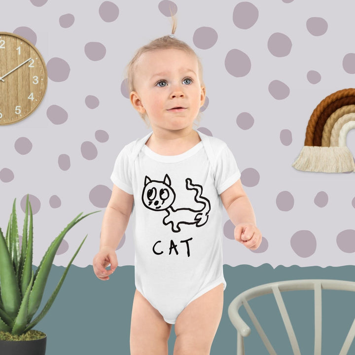 Cat - Baby Onesie - LoFi Animal Shirts