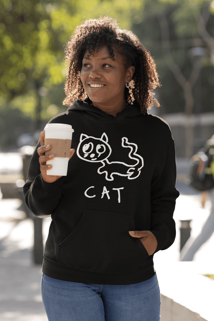Cat - Hoodie - LoFi Animal Shirts