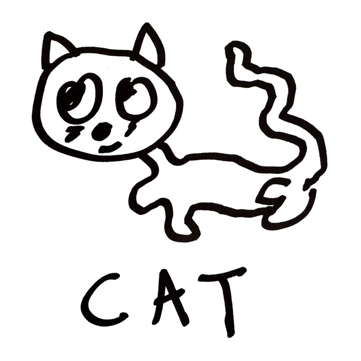 Cat - Long Sleeve Tee - LoFi Animal Shirts