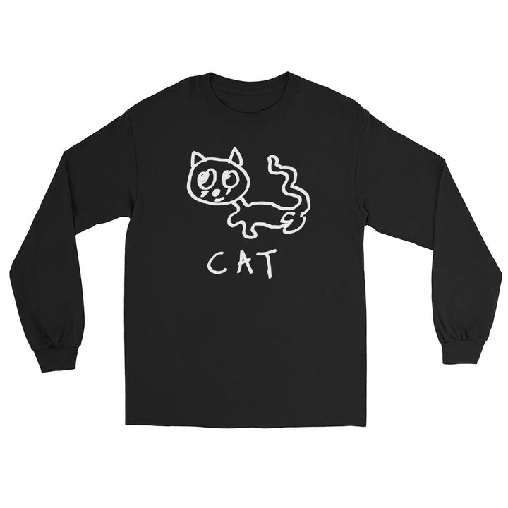Cat - Long Sleeve Tee - LoFi Animal Shirts