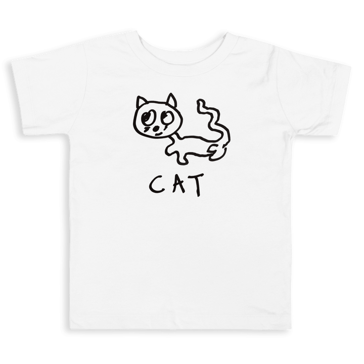 Cat - Toddler Tee - LoFi Animal Shirts