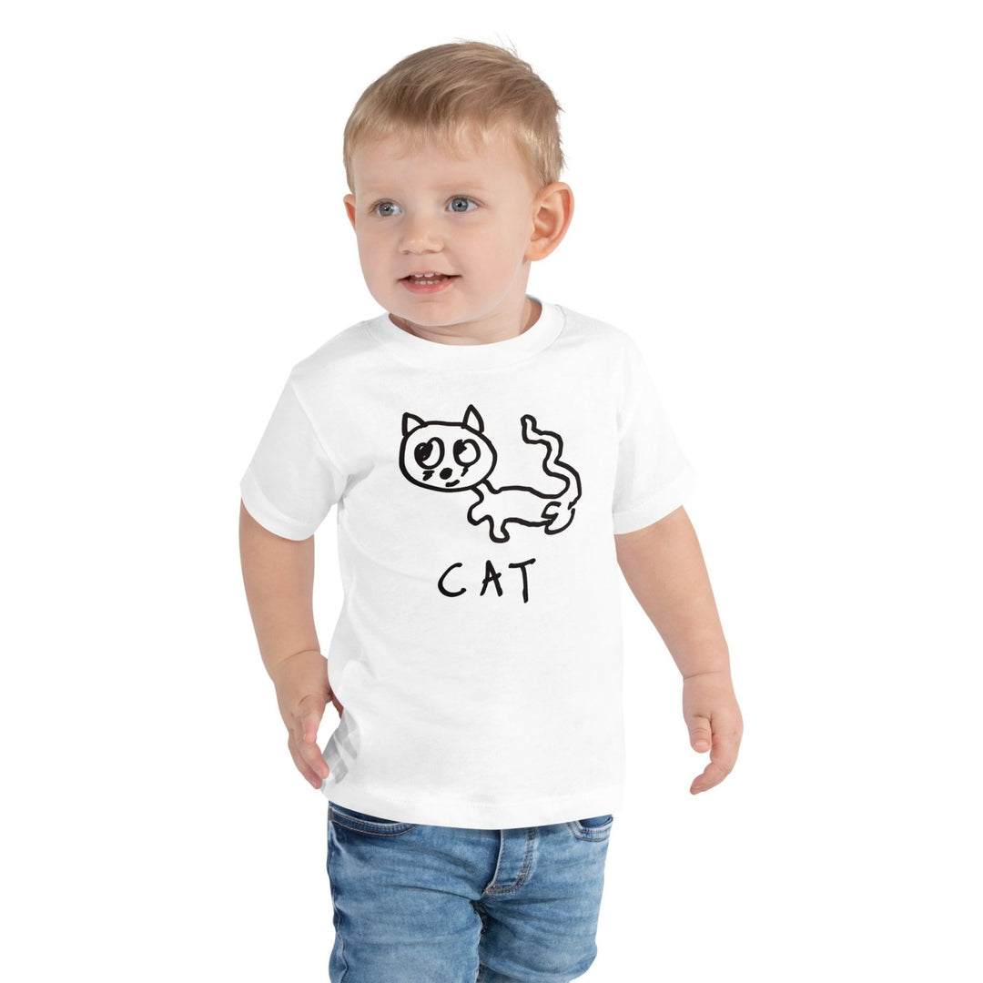 Cat - Toddler Tee - LoFi Animal Shirts