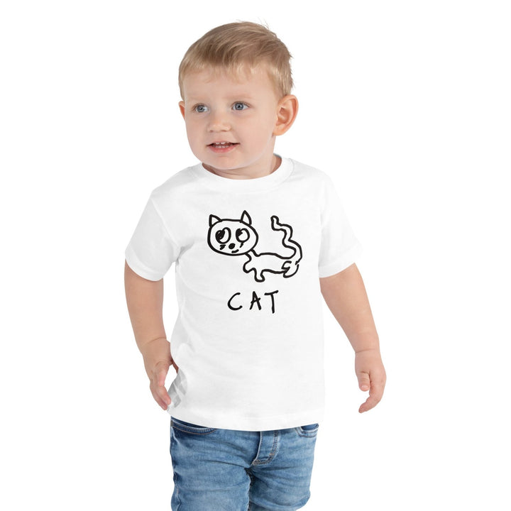 Cat - Toddler Tee - LoFi Animal Shirts