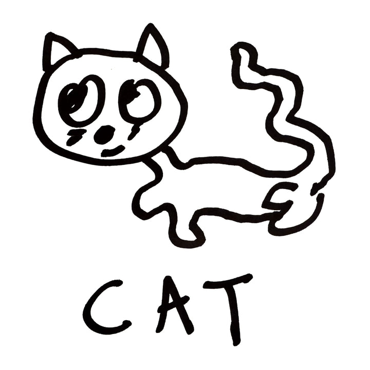 Cat - Toddler Tee - LoFi Animal Shirts