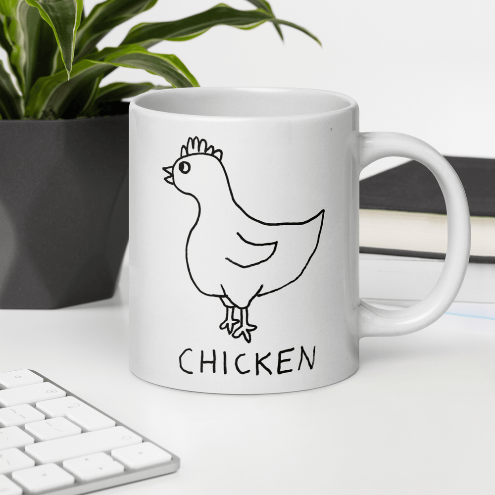Chicken - 20 oz. Mug - LoFi Animal Shirts