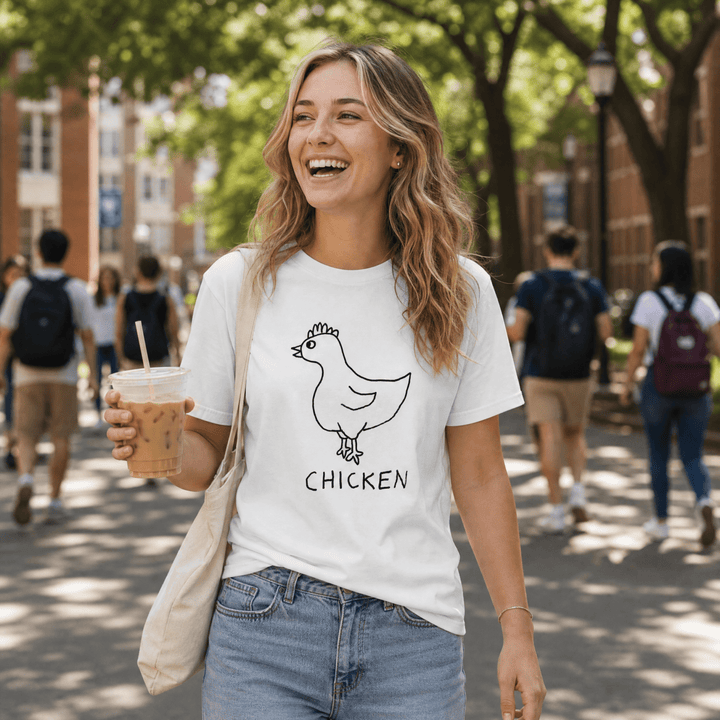Chicken - Classic Tee - LoFi Animal Shirts