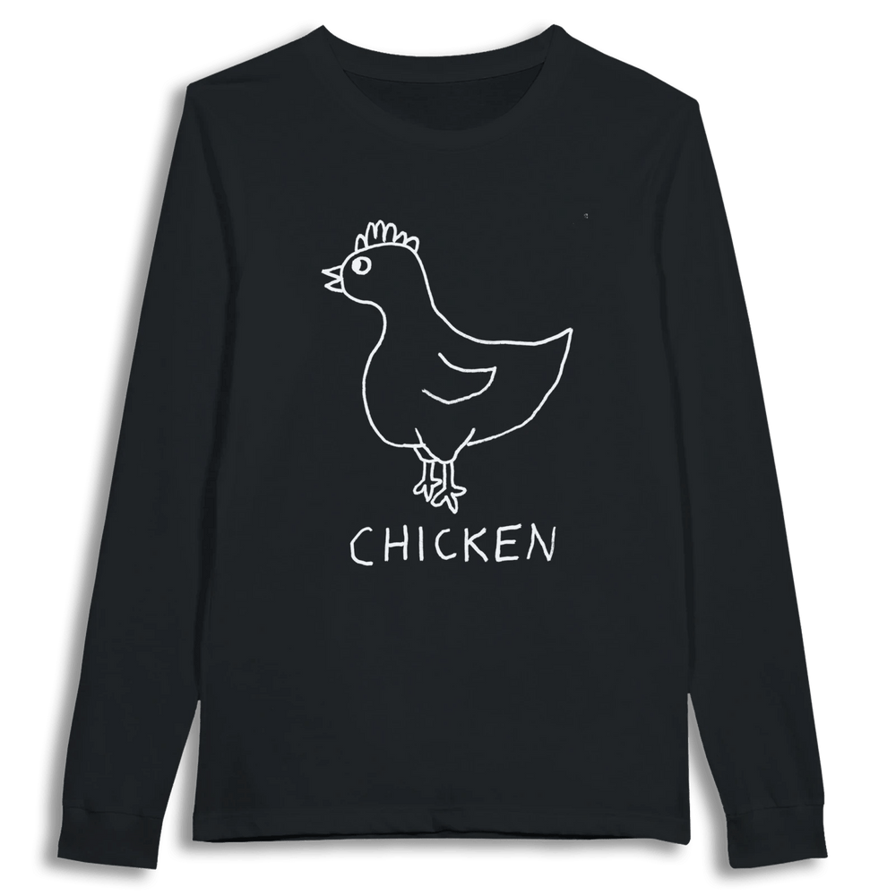 Chicken - Long Sleeve - LoFi Animal Shirts