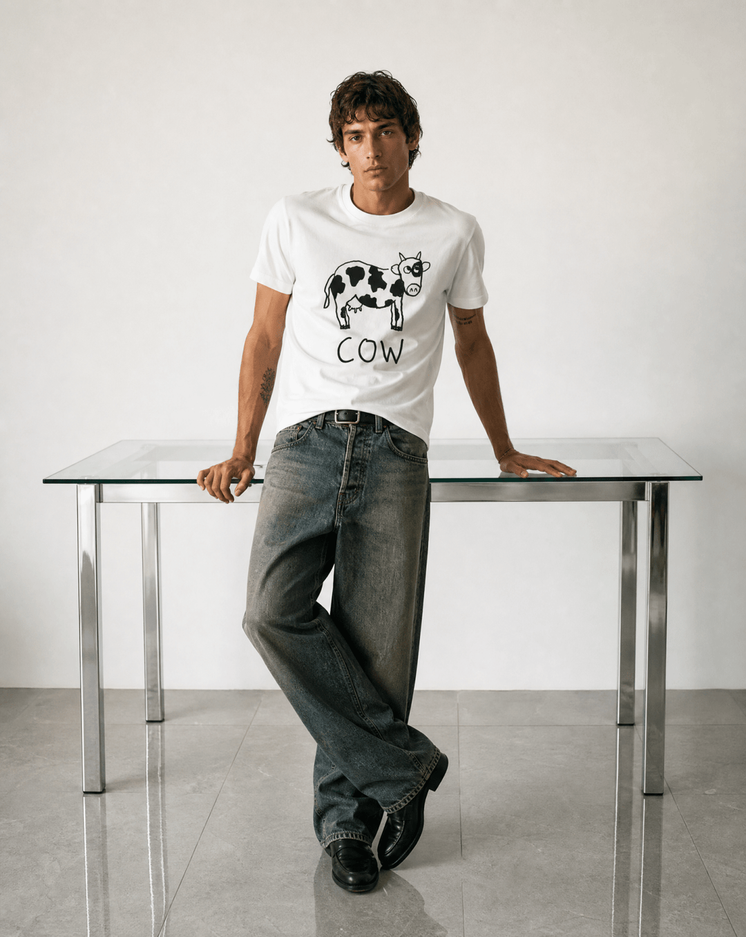 Cow - Classic Tee - LoFi Animal Shirts