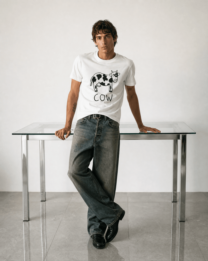 Cow - Classic Tee - LoFi Animal Shirts