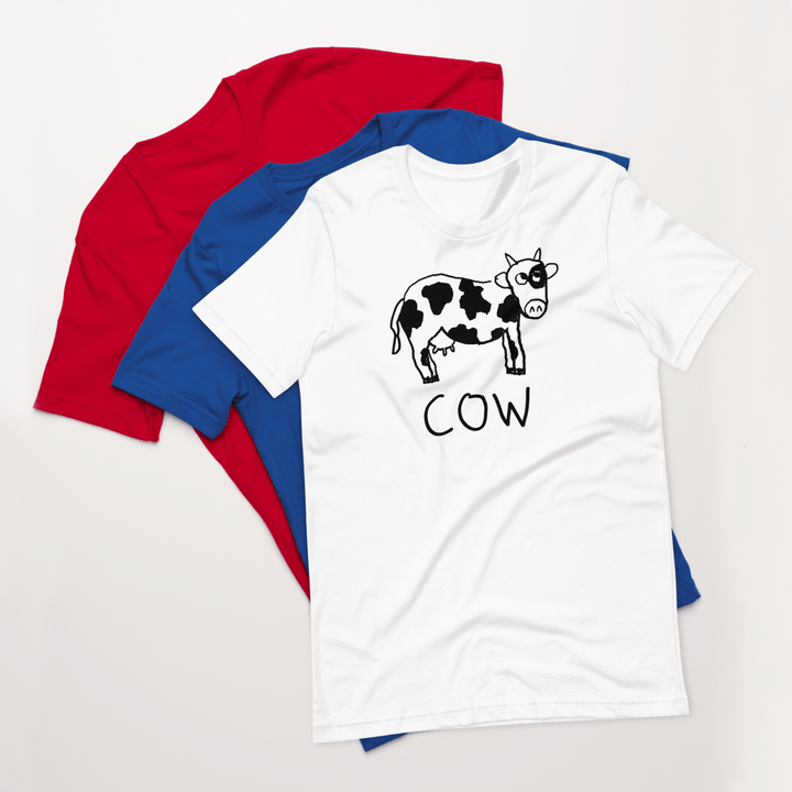 Cow - Classic Tee - LoFi Animal Shirts