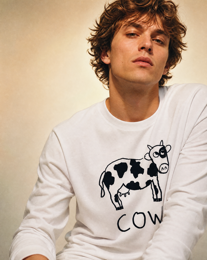 Cow - Long Sleeve Tee