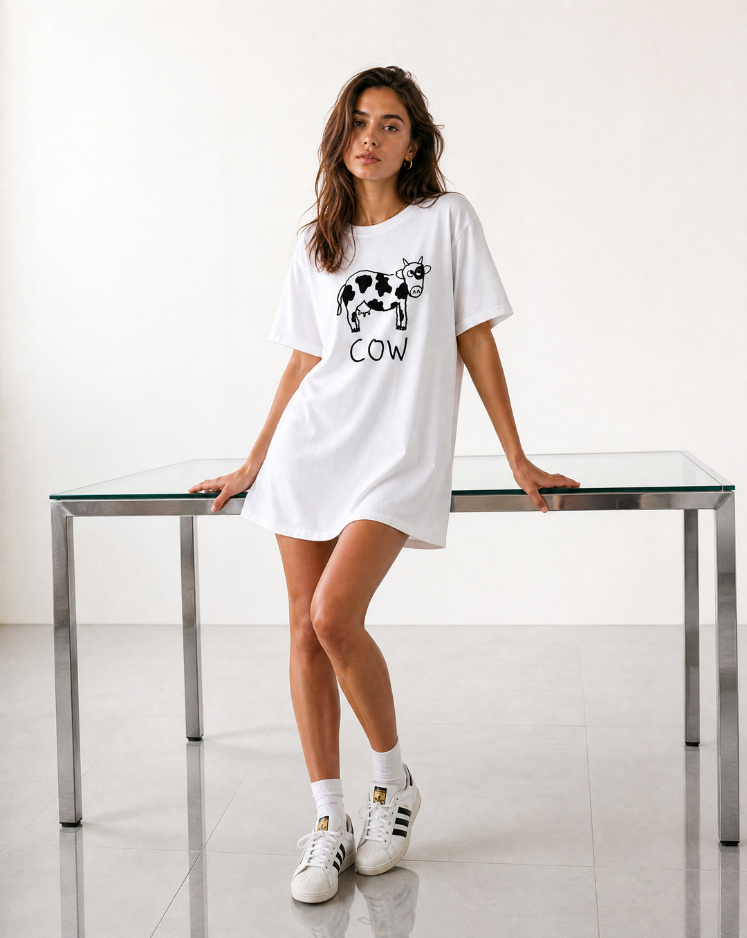 Cow - T-shirt dress