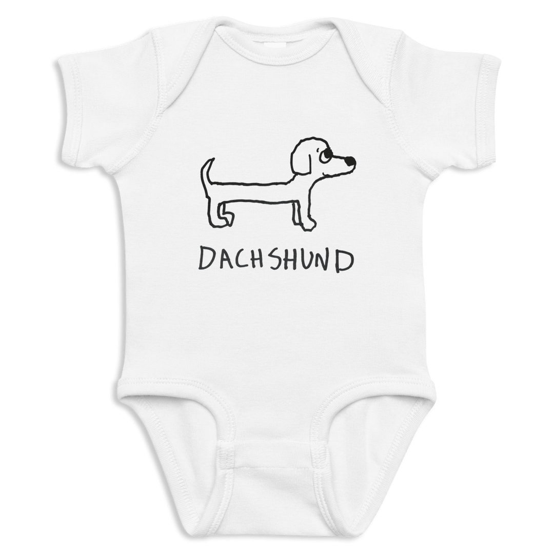 Dachshund - Baby Onesie - LoFi Animal Shirts