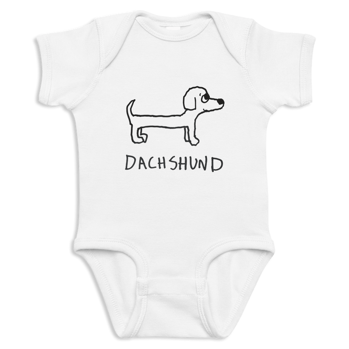 Dachshund - Baby Onesie - LoFi Animal Shirts