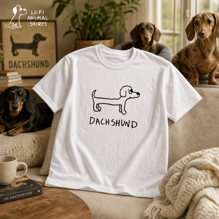 Dachshund - Classic Tee - LoFi Animal Shirts