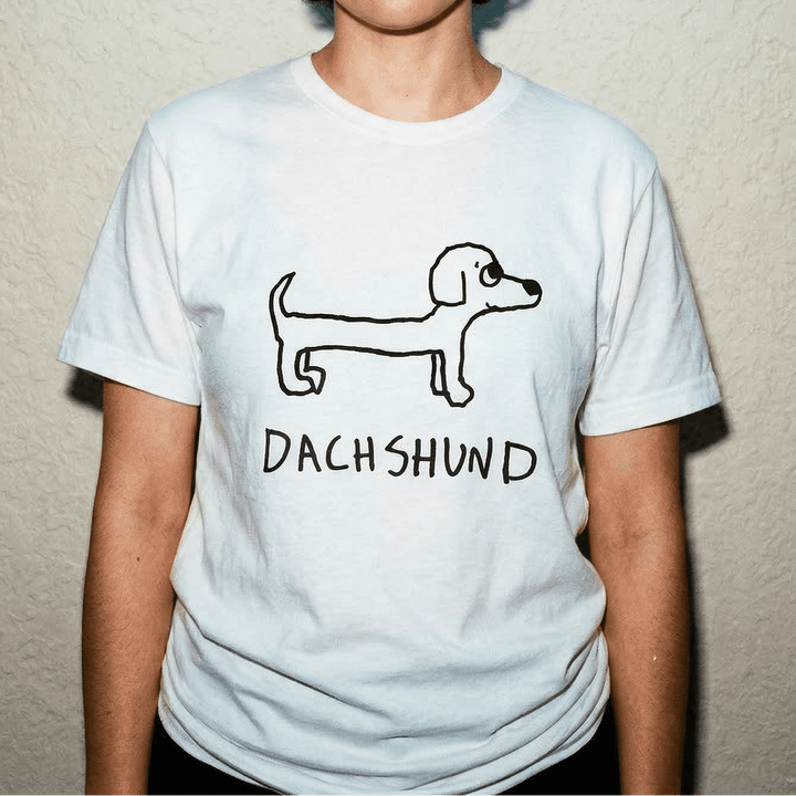 Dachshund - Classic Tee - LoFi Animal Shirts