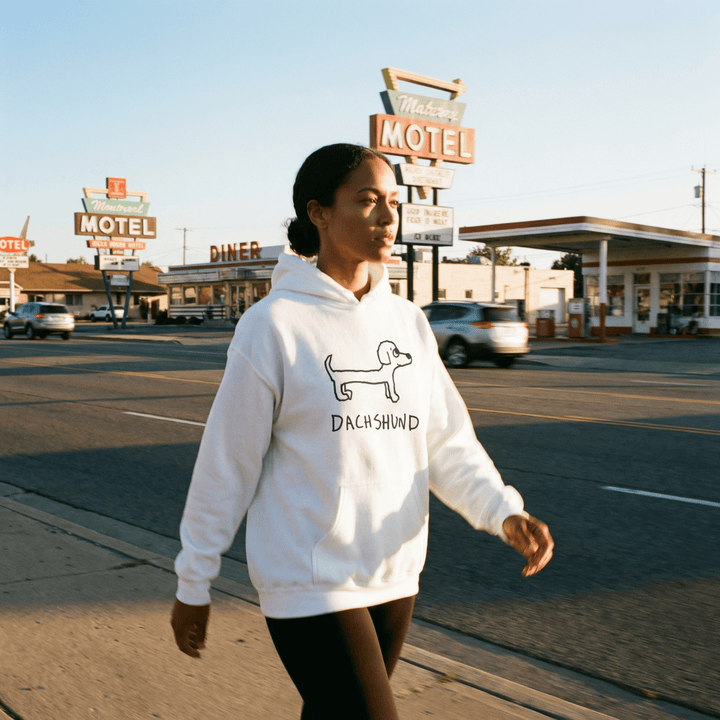 Dachshund - Hoodie - LoFi Animal Shirts