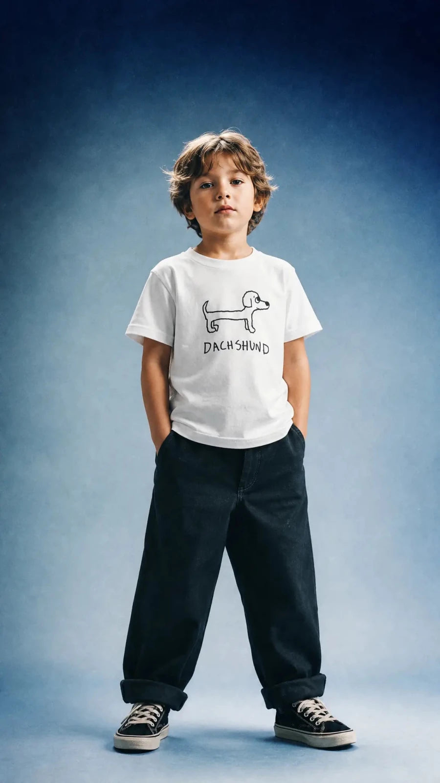 Dachshund - Kids Tee - LoFi Animal Shirts