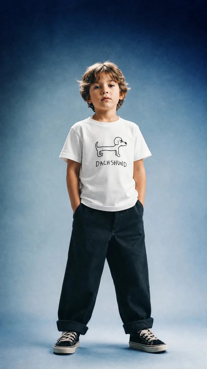 Dachshund - Kids Tee - LoFi Animal Shirts