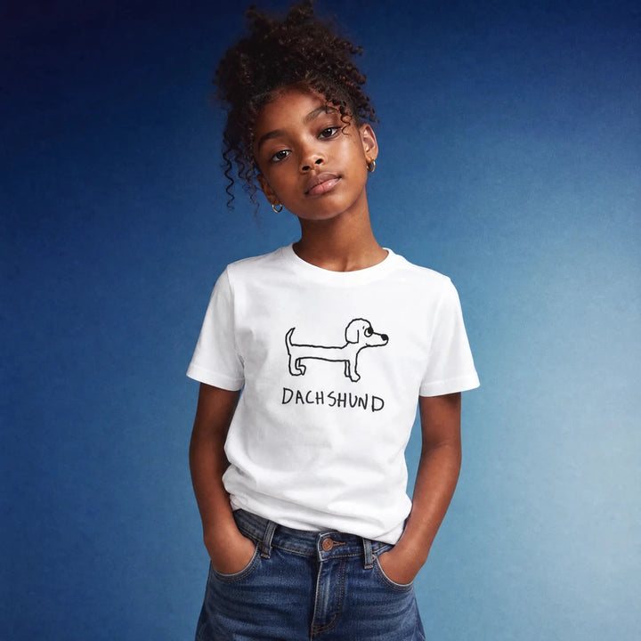 Dachshund - Kids Tee - LoFi Animal Shirts