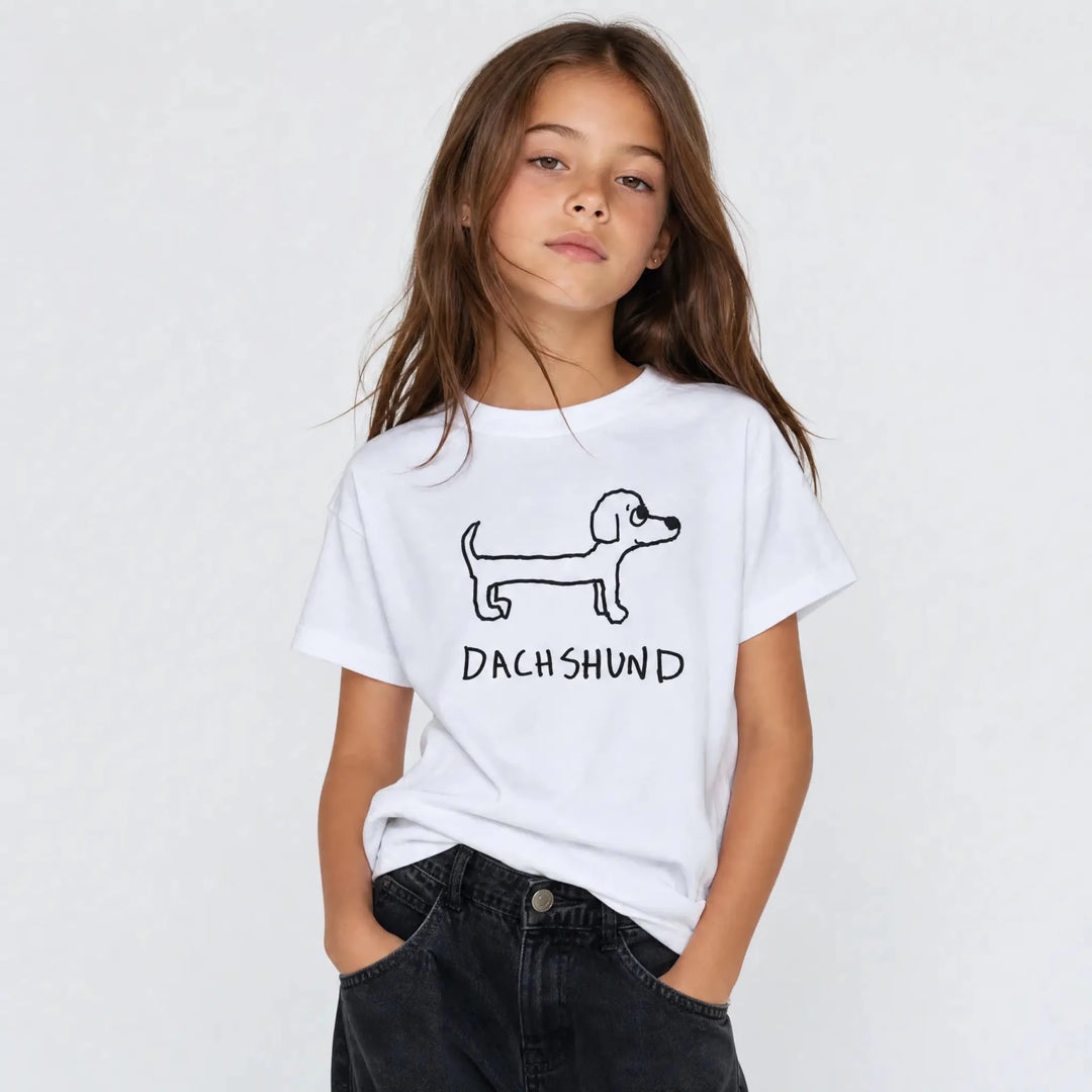 Dachshund - Kids Tee - LoFi Animal Shirts