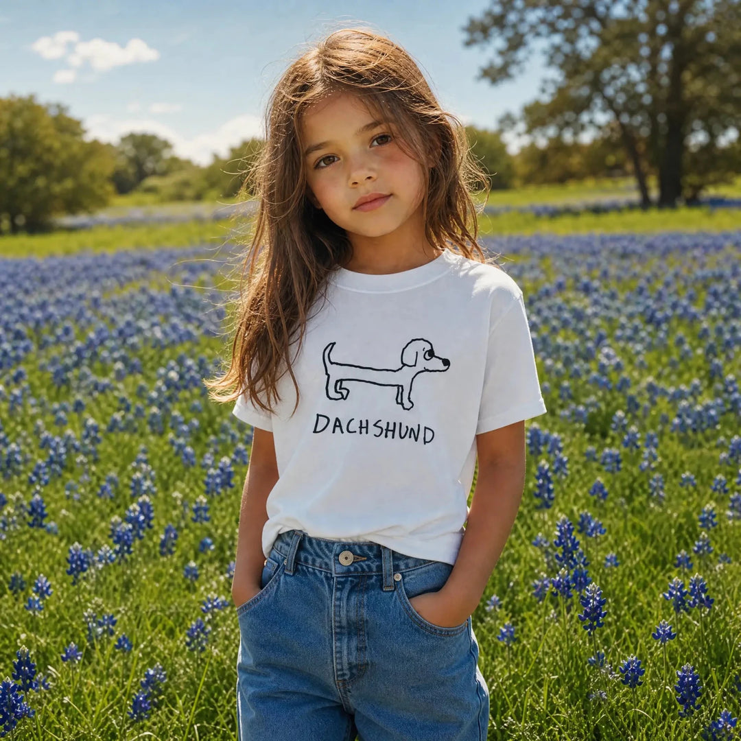 Dachshund - Kids Tee - LoFi Animal Shirts