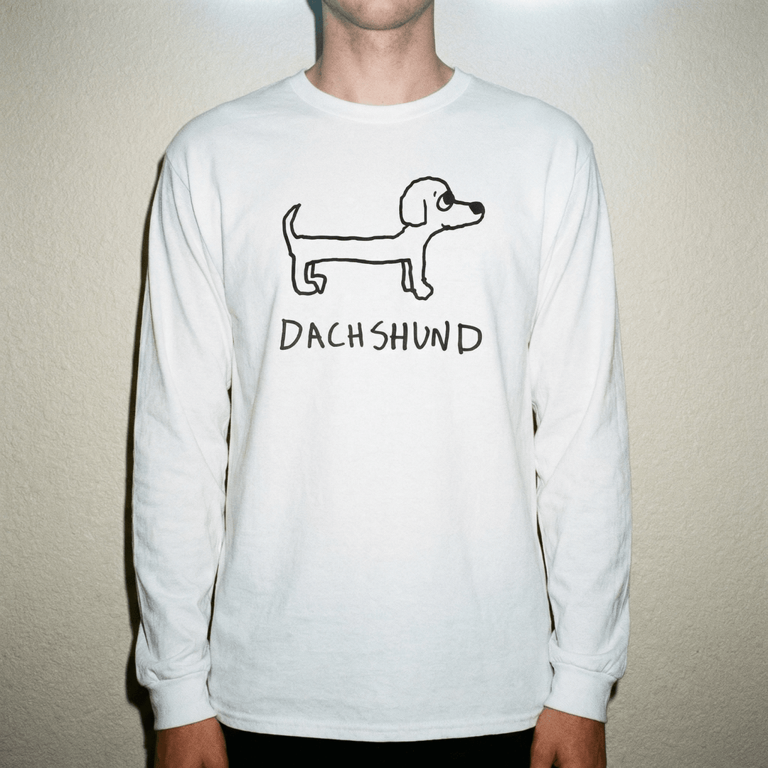 Dachshund - Long Sleeve Tee - LoFi Animal Shirts