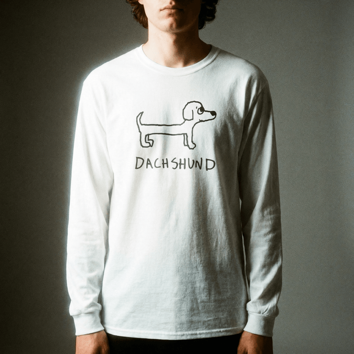Dachshund - Long Sleeve Tee - LoFi Animal Shirts