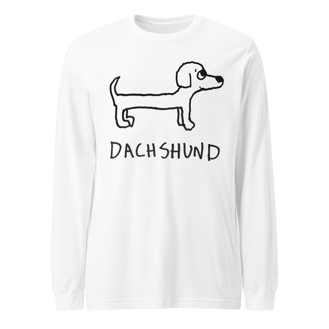 Dachshund - Long Sleeve Tee - LoFi Animal Shirts