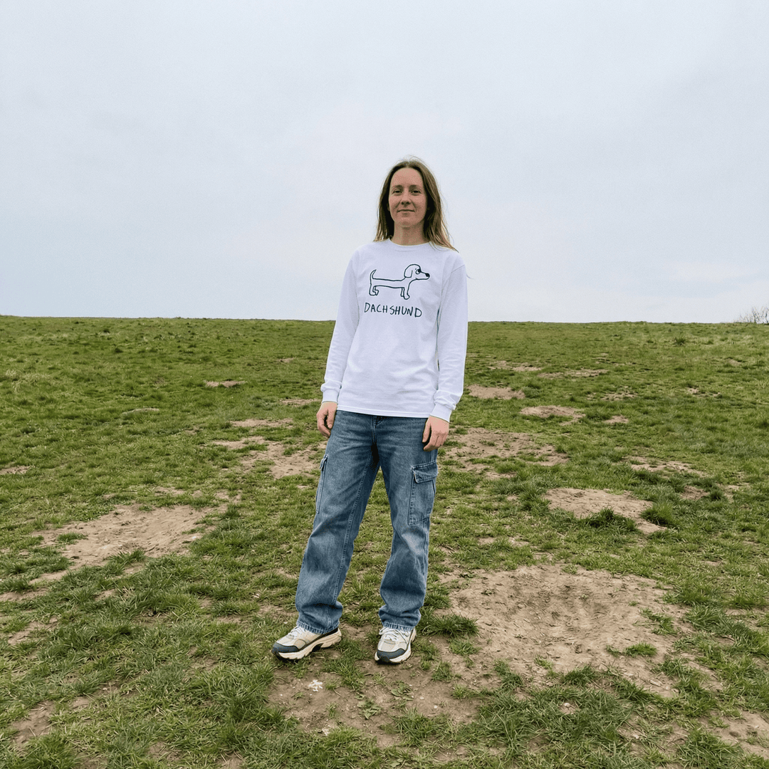 Dachshund - Long Sleeve Tee - LoFi Animal Shirts