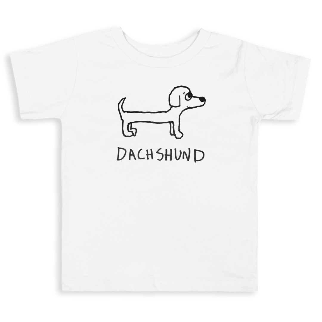 Dachshund - Toddler Tee - LoFi Animal Shirts