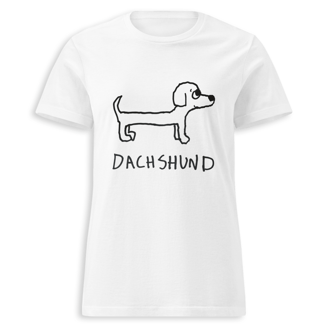 Dachshund - Women's Fitted Tee - LoFi Animal Shirts