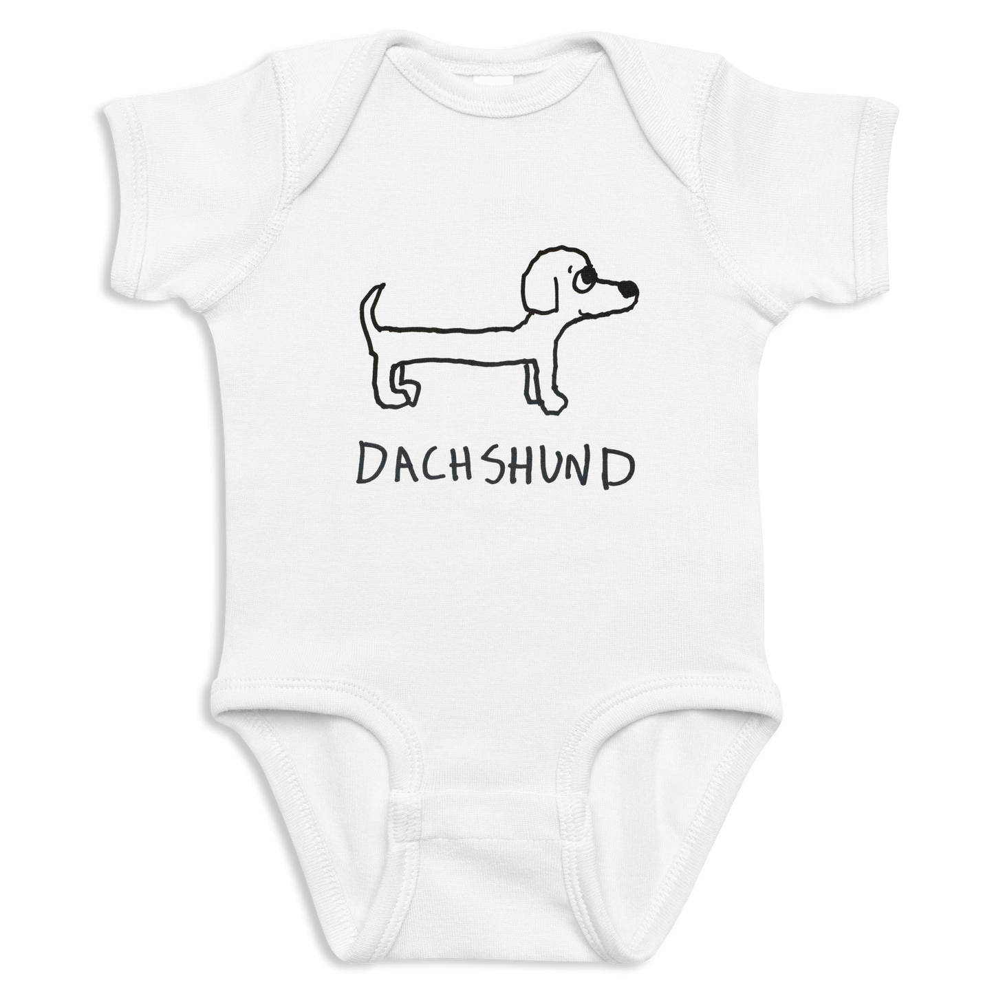 Dachshund - Baby Onesie