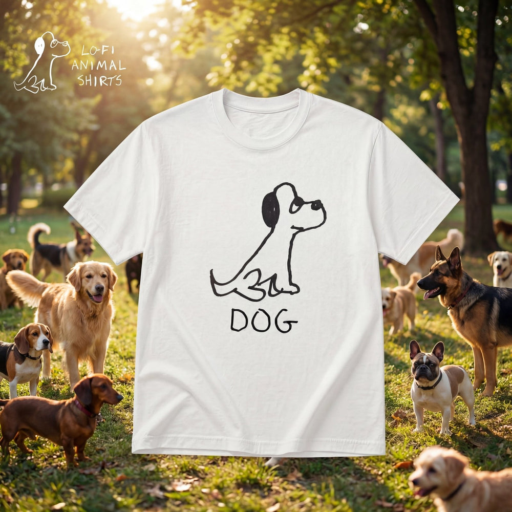 Dog - Classic Tee - LoFi Animal Shirts