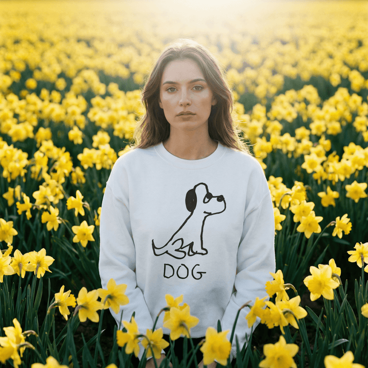 Dog - Crewneck Sweatshirt - LoFi Animal Shirts