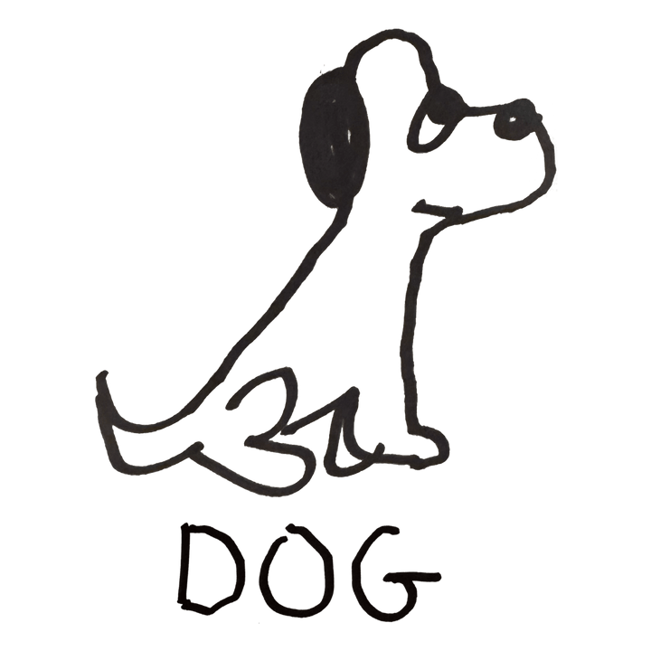 Dog - Crewneck Sweatshirt - LoFi Animal Shirts